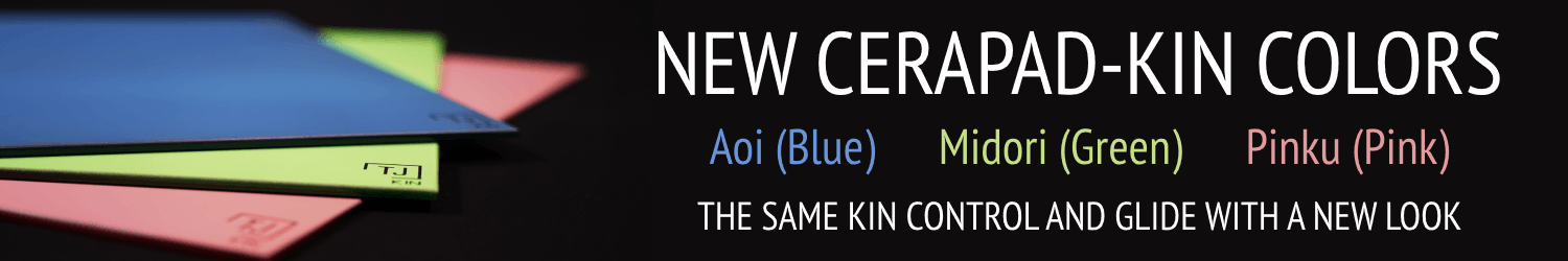 Announcing new Cerapad-KIN colors