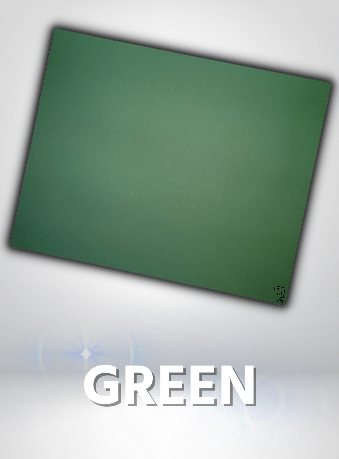 Cerapad kin gaming mousepad glass ceramic green