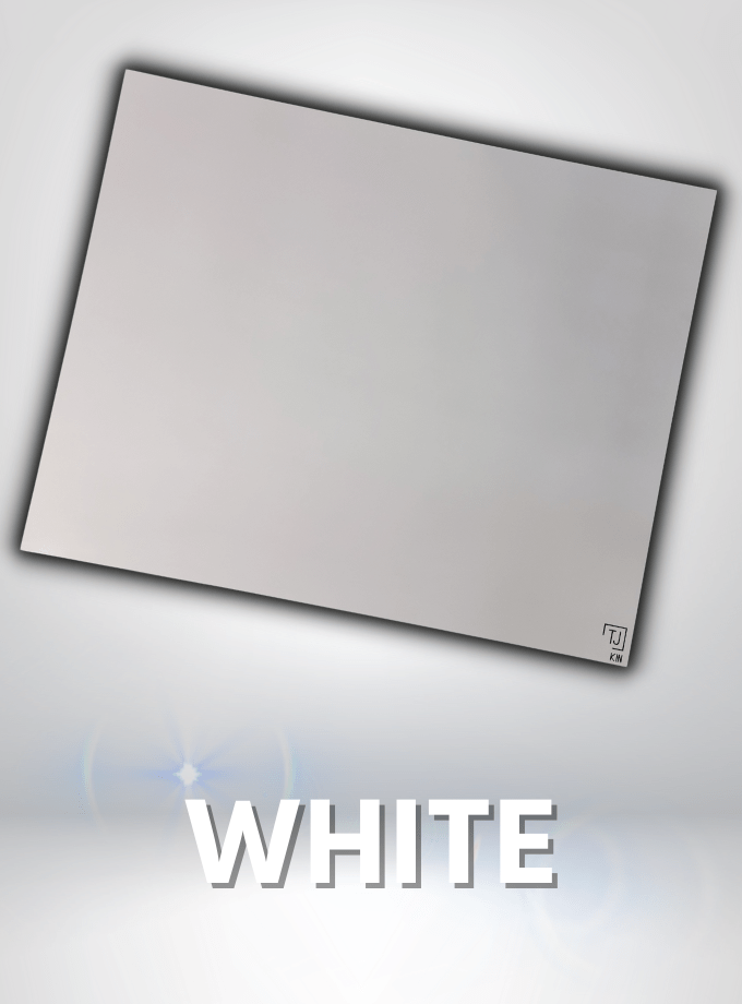 Cerapad Kin Control Focused Ceramic / Tempered Glass Hardpad- Gaming Mouse Pad (White Iridium Size) 505mm x 405mm, Size: Iridium 505mm x 405mm