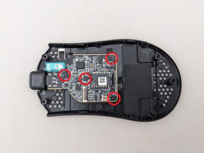deathadder v4 pro remove pcb
